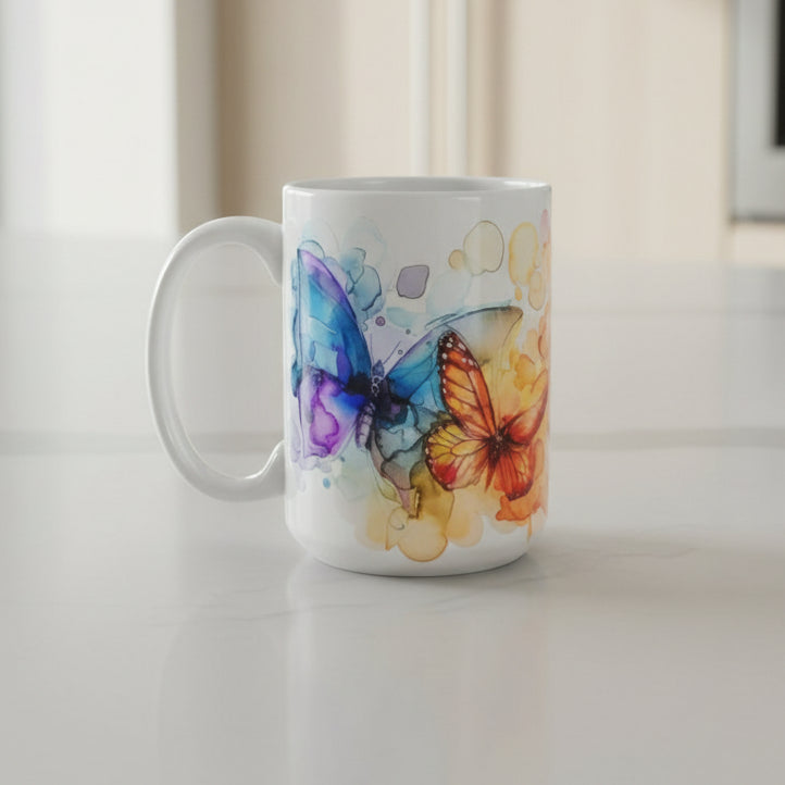 Butterfly 15oz Mug