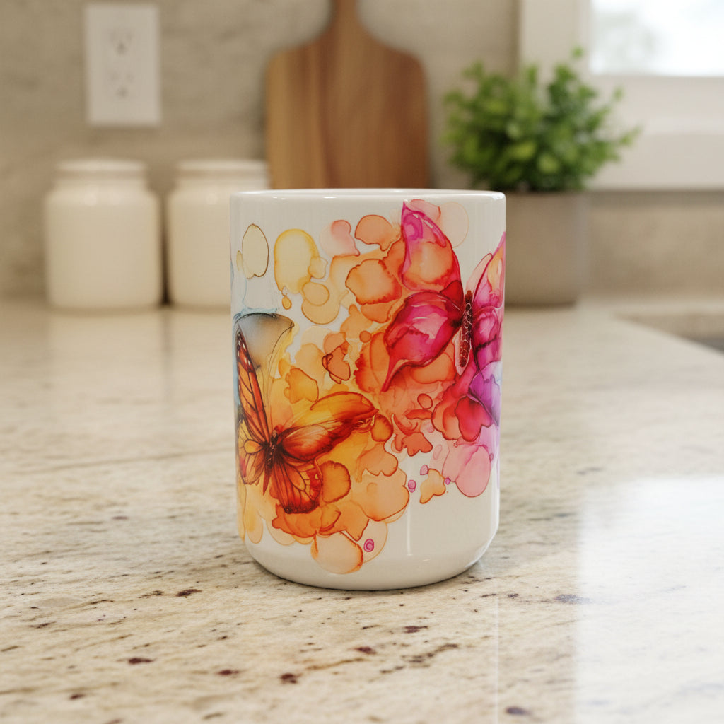 Butterfly 15oz Mug