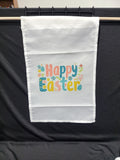 Happy Easter Flag – Bright 18" × 12" Outdoor Decor