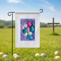 Easter Egg Yard Flag – Bright 18" × 12" Spring Outdoor Decor
