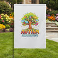 Autism Awareness Yard Flag – Vibrant 18" × 12" Outdoor Decor