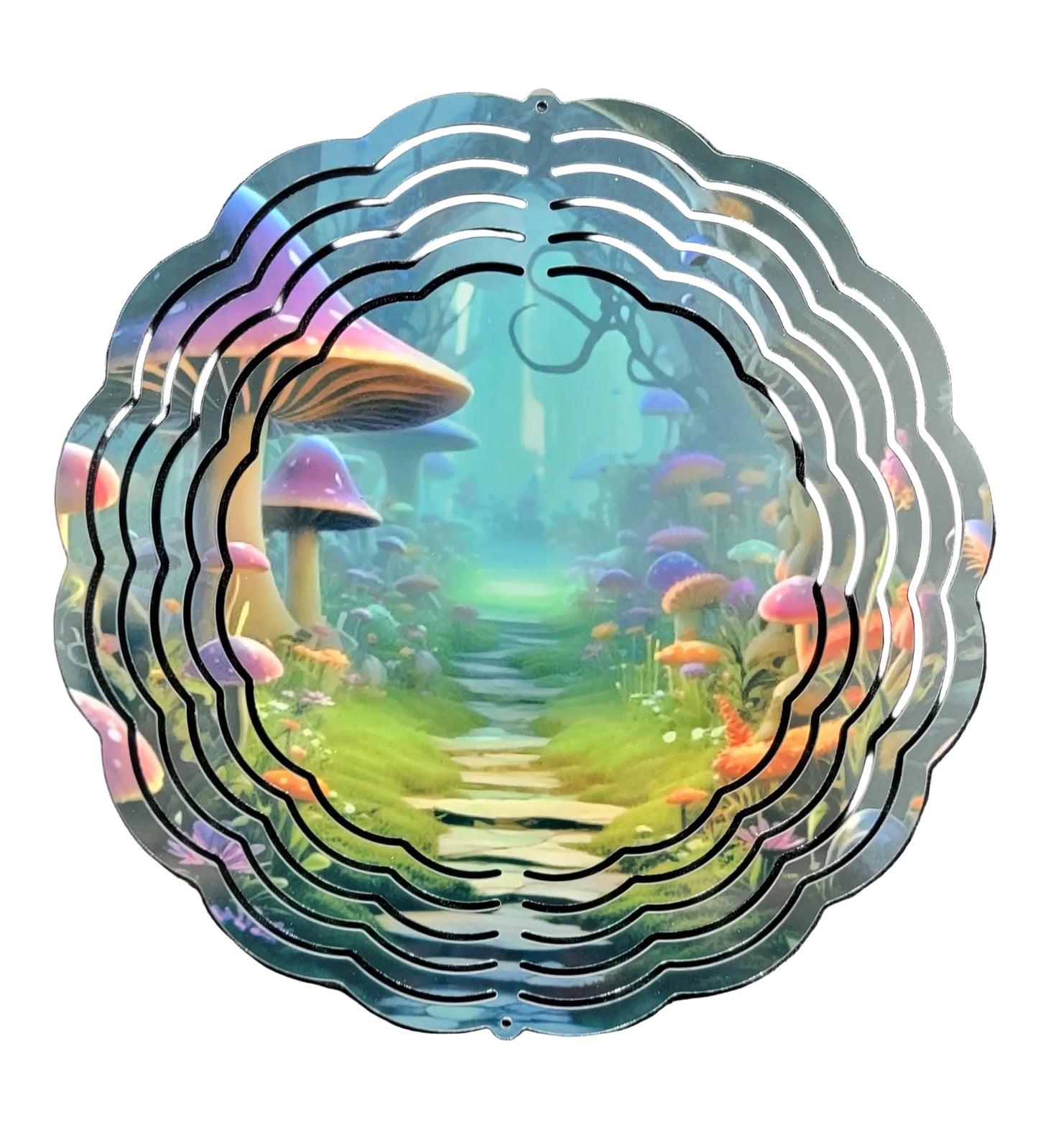8" Mushroom Decorative Spinner