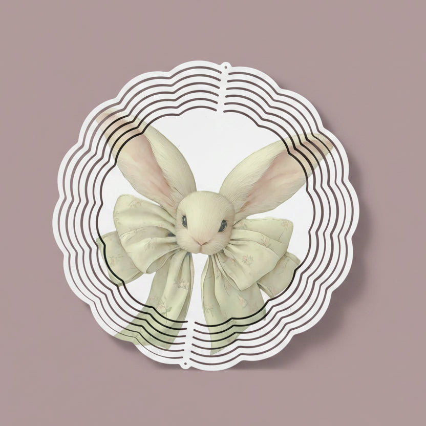 10" Bunny Decorative Spinner