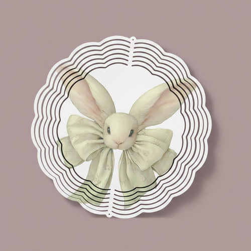 10" Bunny Decorative Spinner