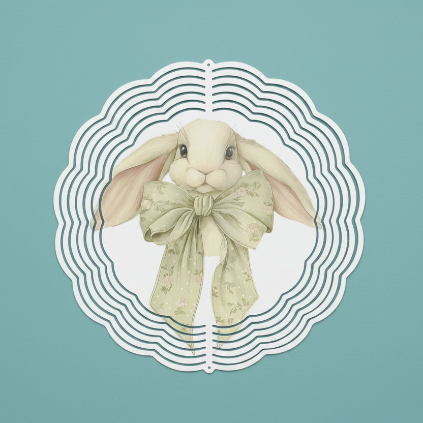 10" Bunny Decorative Spinner