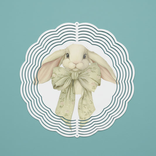 10" Bunny Decorative Spinner