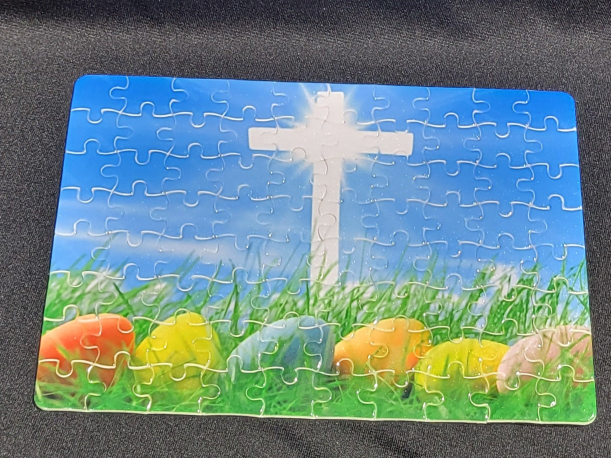 Inspirational Easter Cross Puzzle – Meaningful 80‑Piece Christian Keepsake