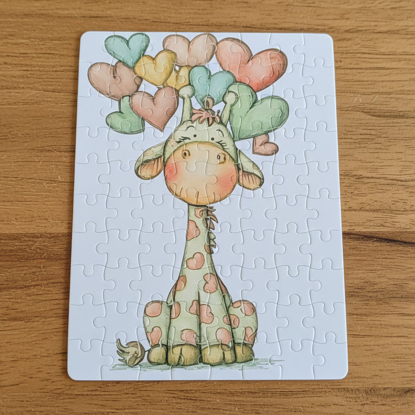 Gentle Giraffe Puzzle – Fun 80‑Piece Activity for Little Ones