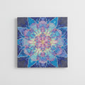 Elegant Blue Flower Diamond Art Wall Hanging