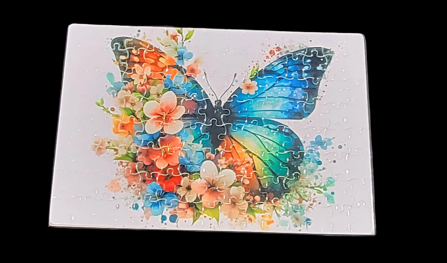 Butterfly 80‑Piece Puzzle for Kids – Easy Animal Jigsaw