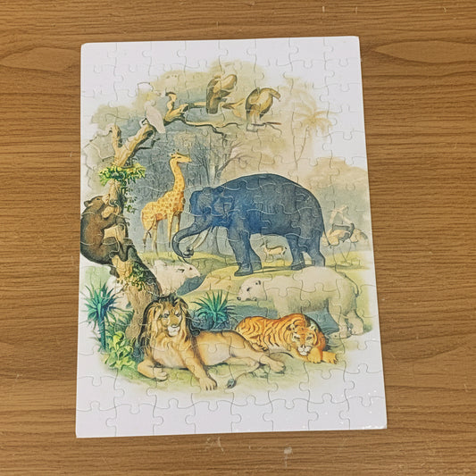 Large Jungle Puzzle – 120‑Piece Interlocking Design