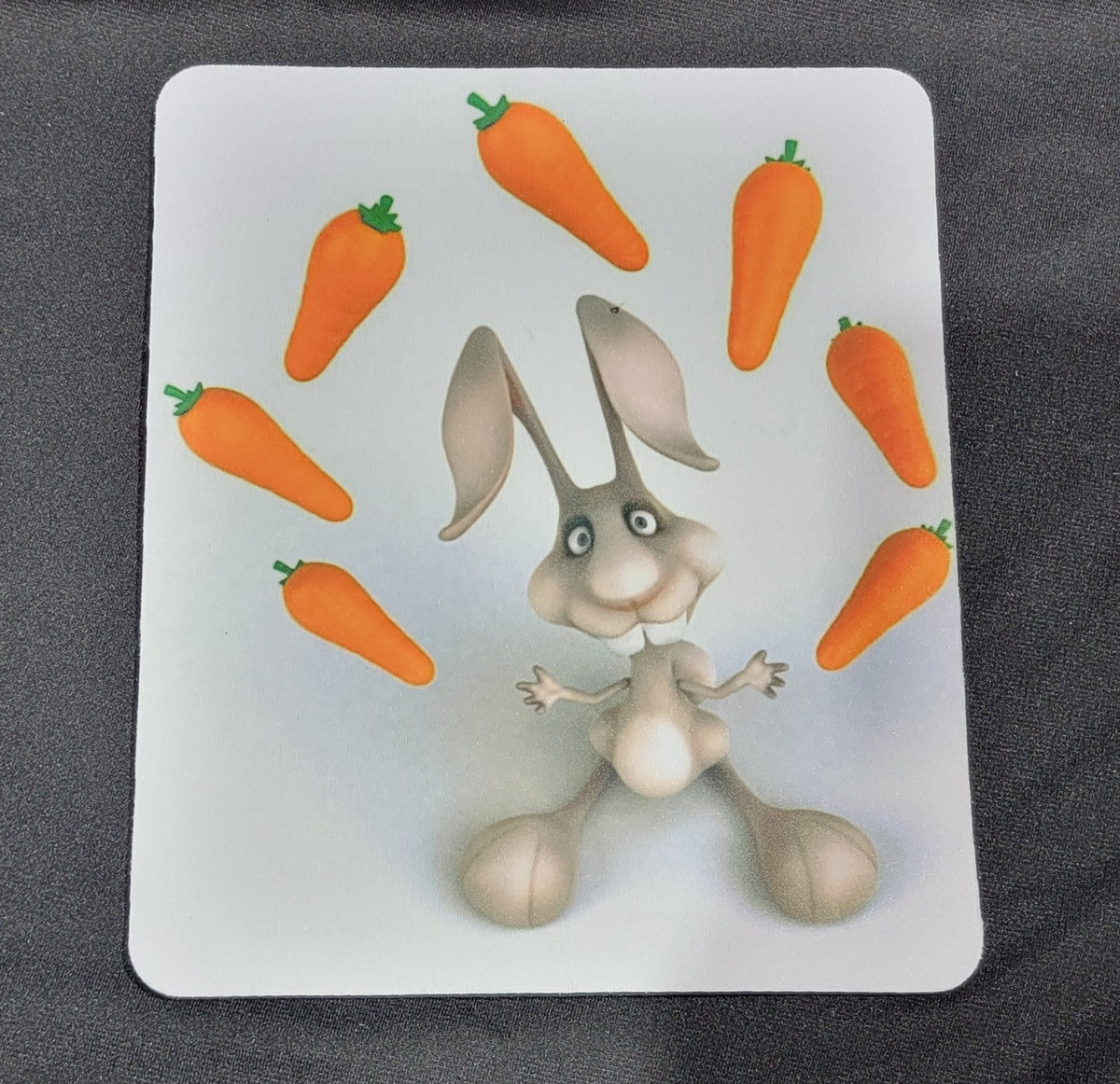 Rabbit Carrot Mouse Pad