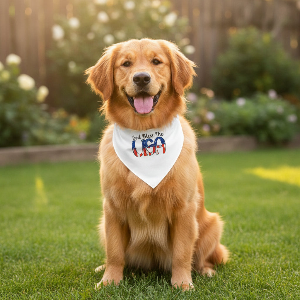 USA Dog Scarf