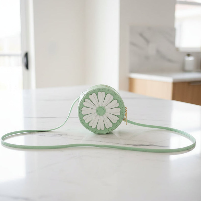 Cute Round Flower Purse