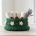 Decorative Green Basket