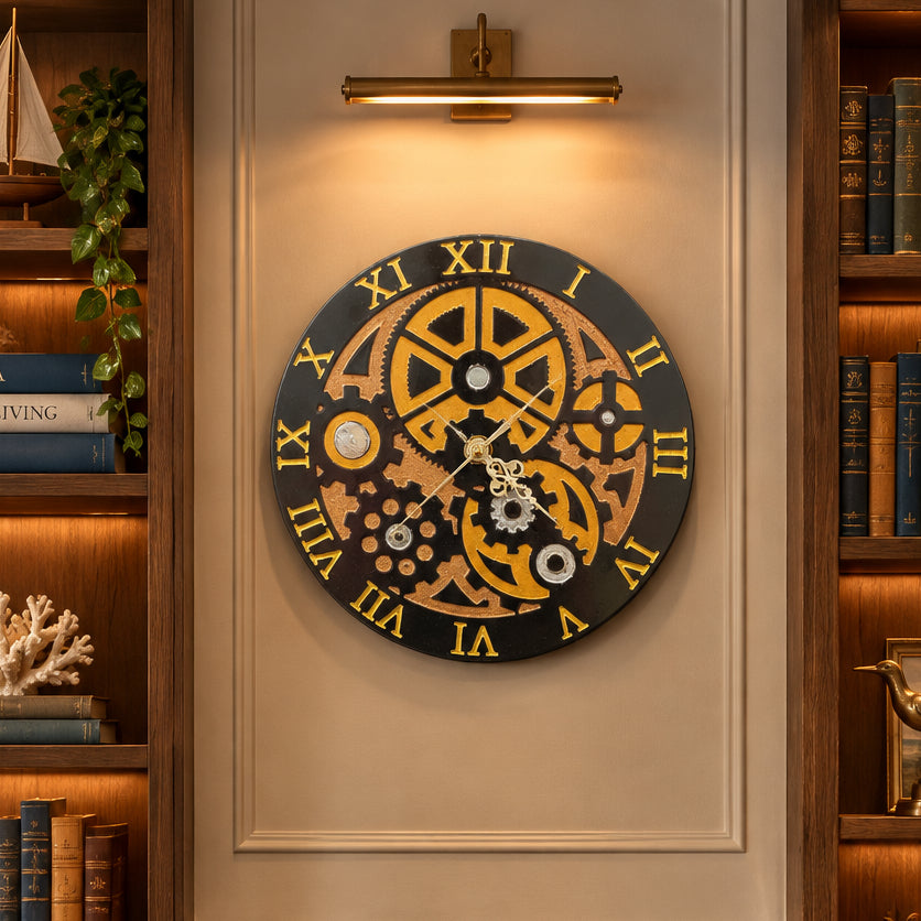 Cog Gear Clock