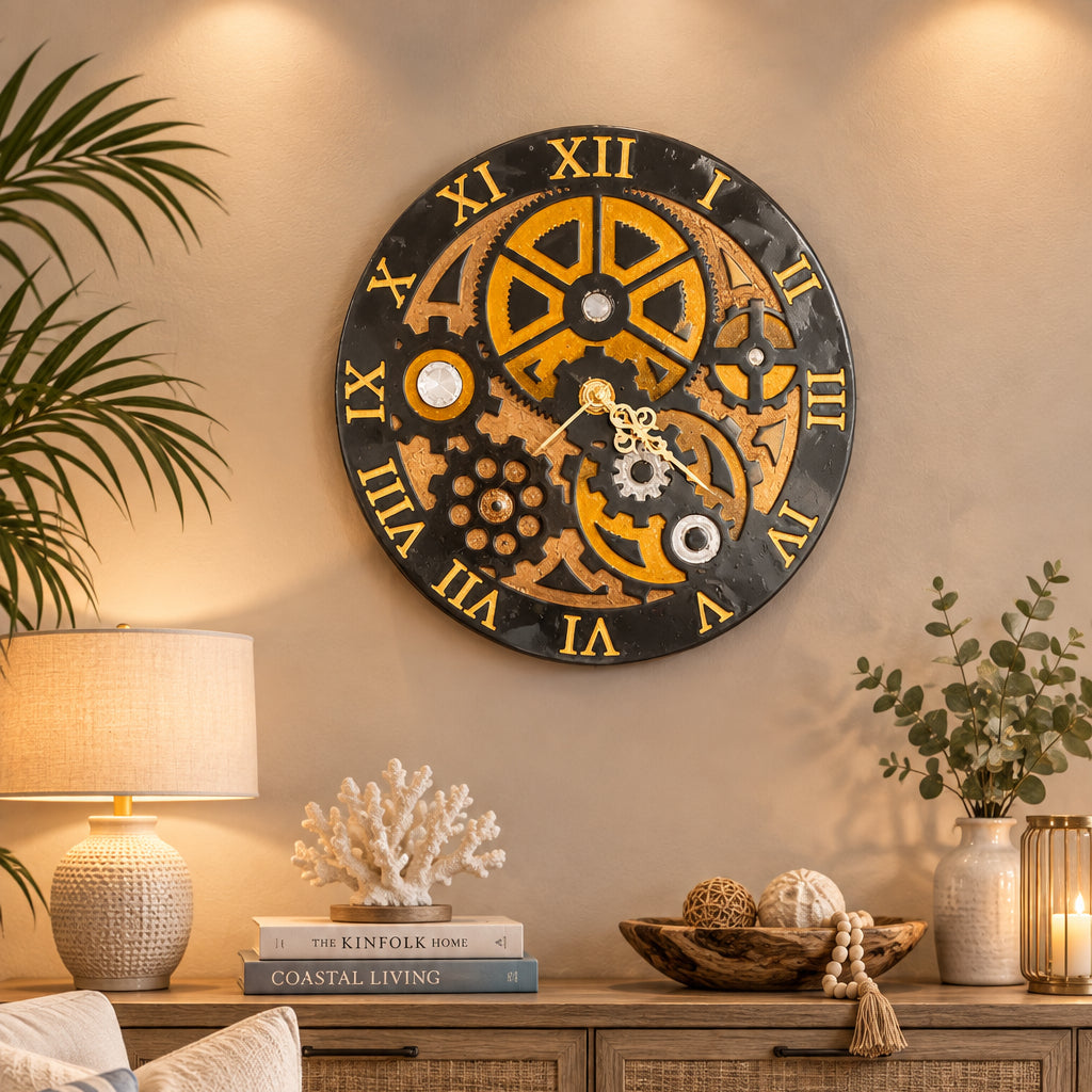Cog Gear Clock