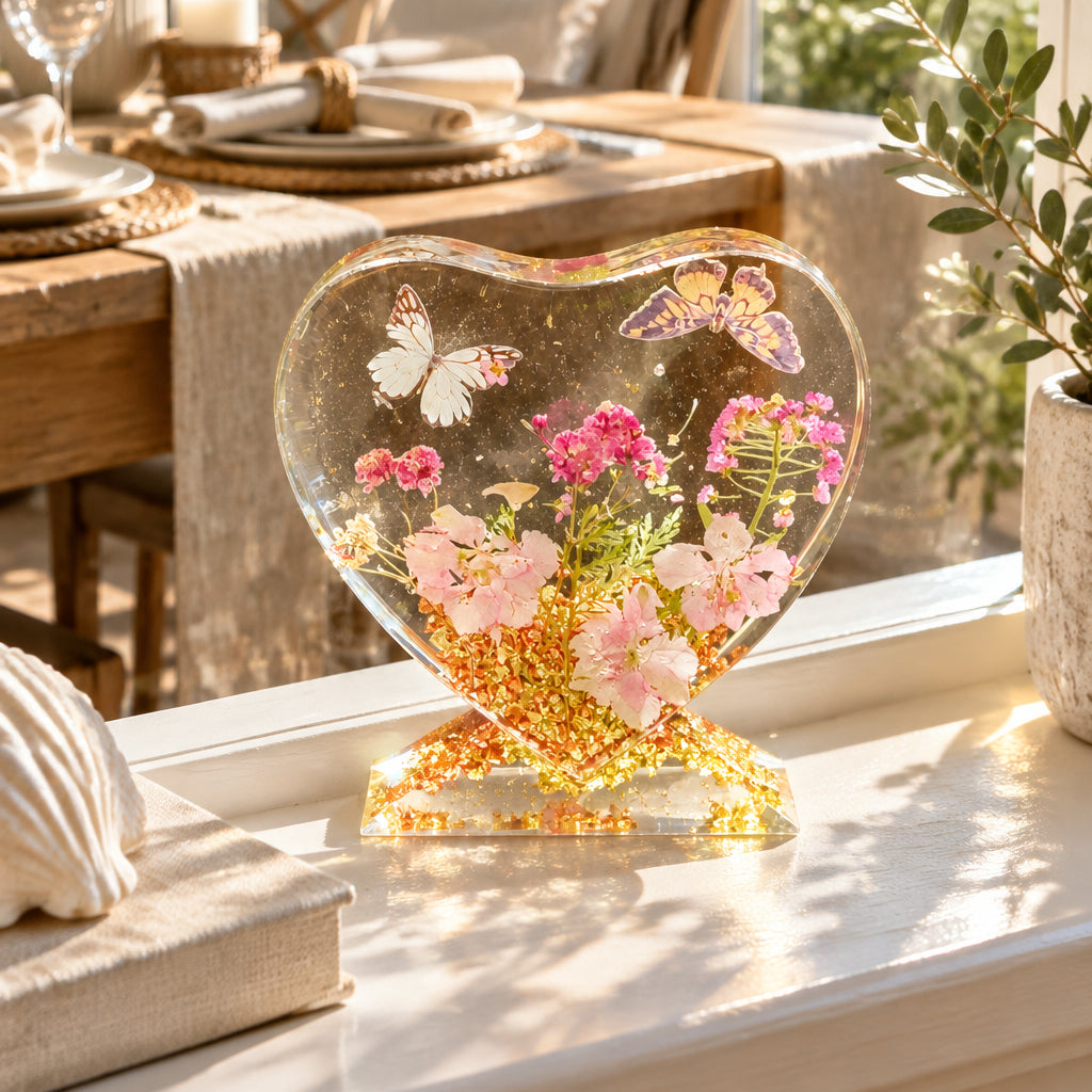 Large Standing Heart Decoration