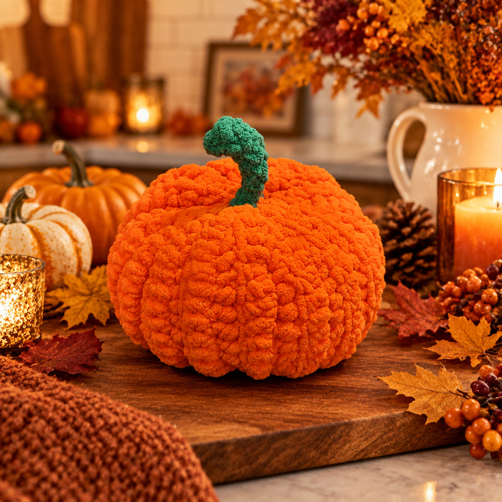Medium  Crochet Pumpkin