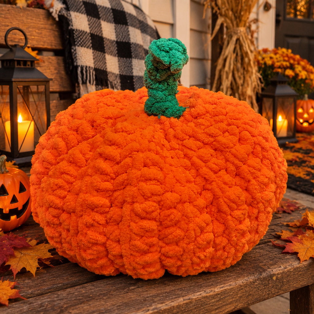 Medium  Crochet Pumpkin