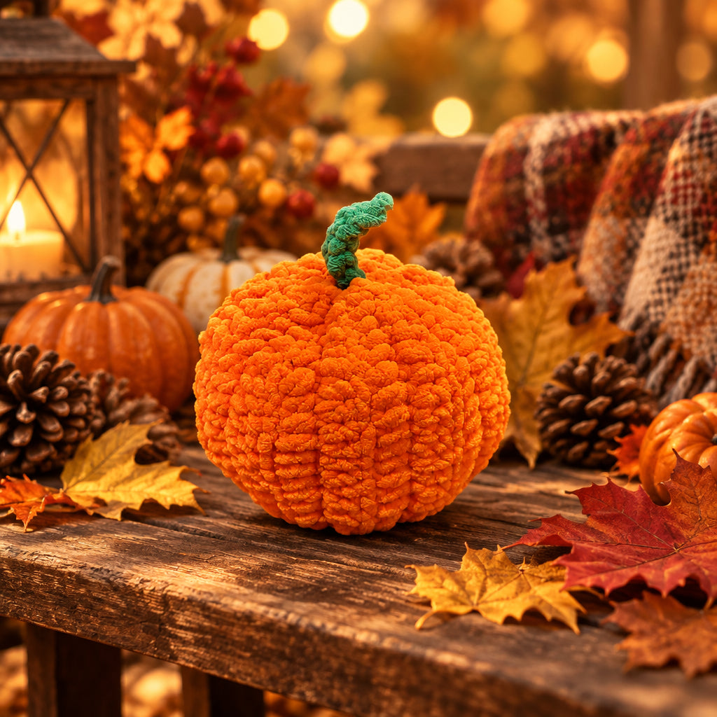 Small Crochet Pumpkin