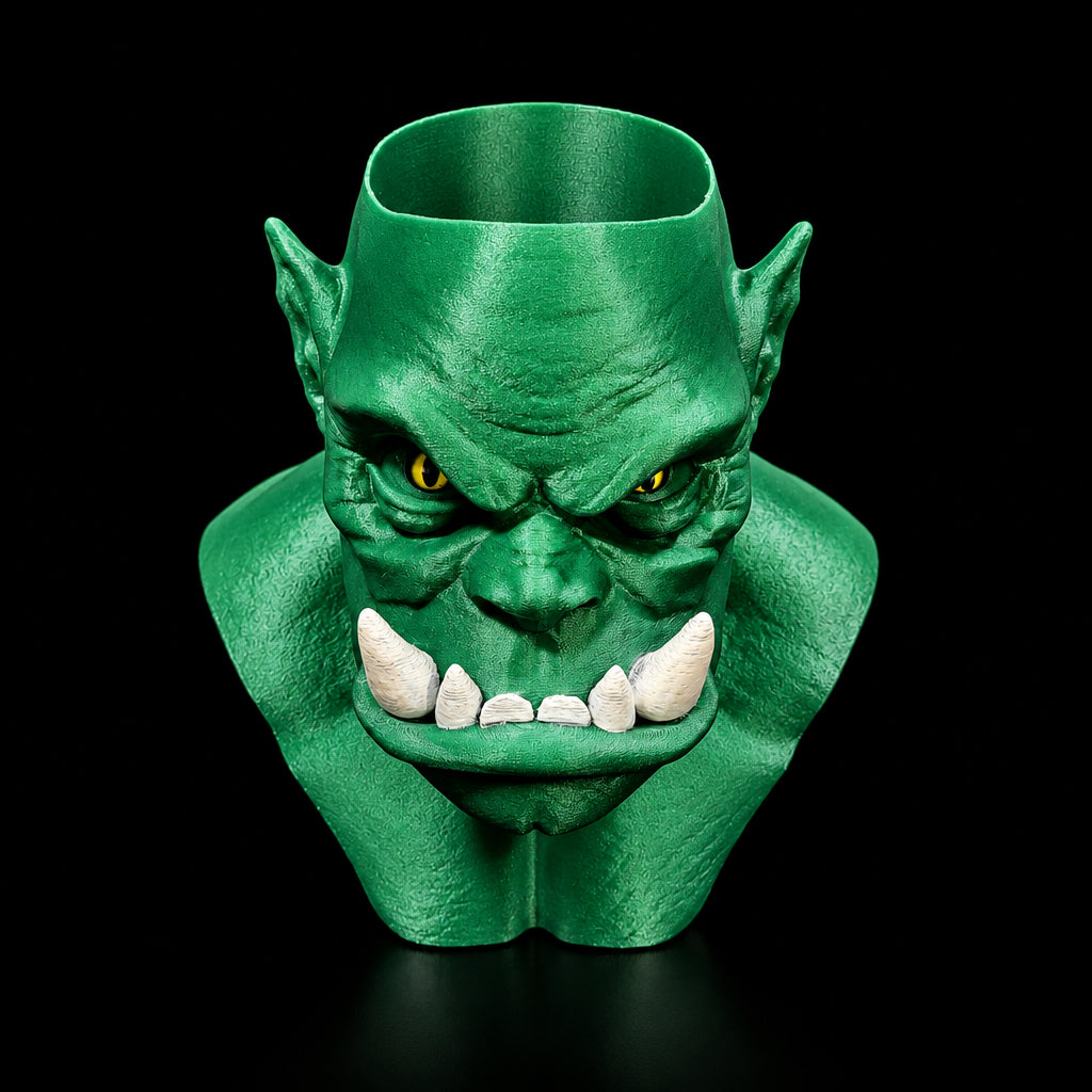 3D Printed Ogre Kitchen Utensil Holder