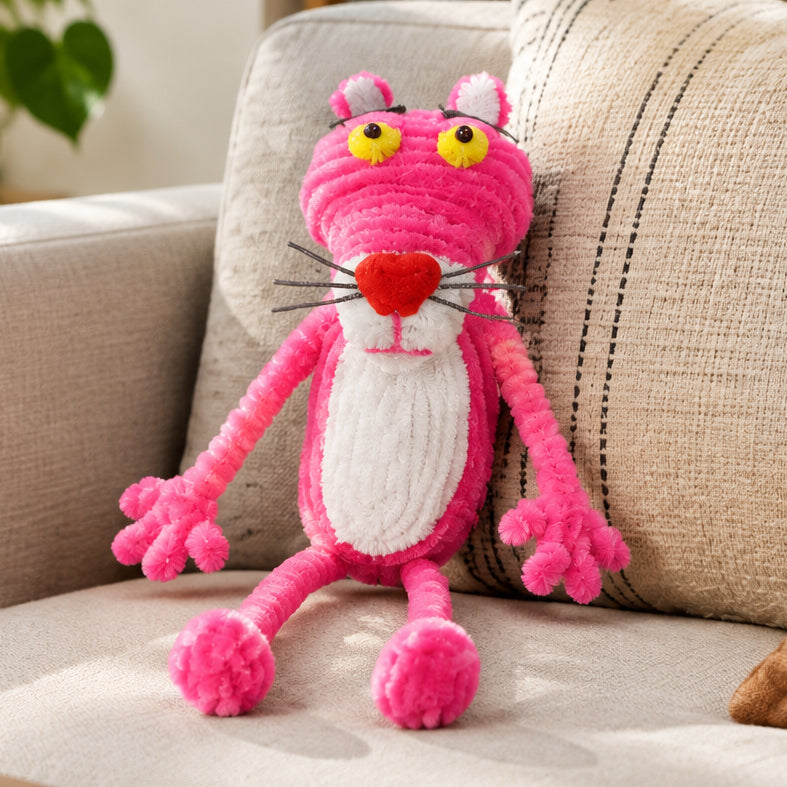 Pink Panther Pipe Cleaner Art