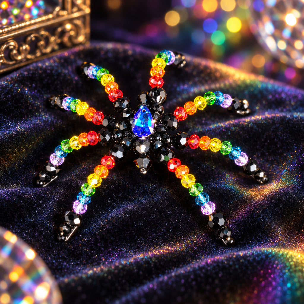 Rainbow Bead Spider