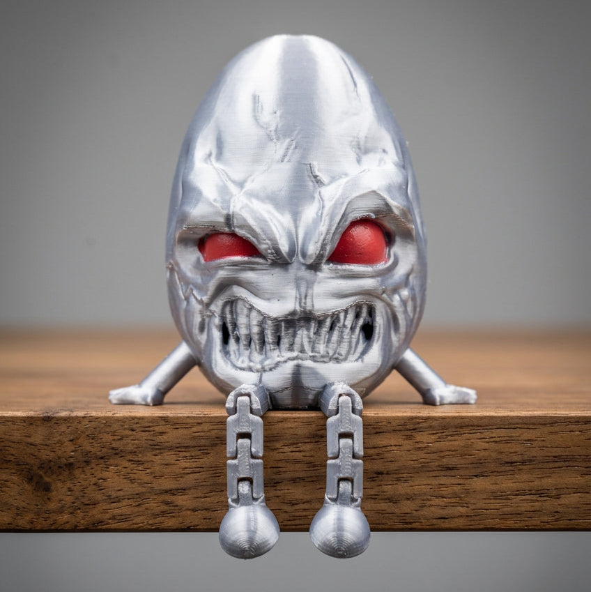 3D Printed Devil Egg Shelf decoration