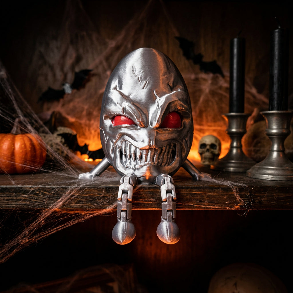 3D Printed Devil Egg Shelf decoration