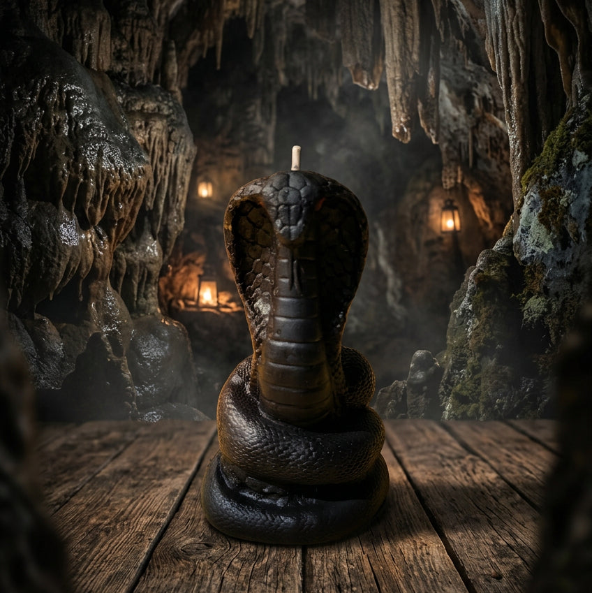 Black Cobra Candle