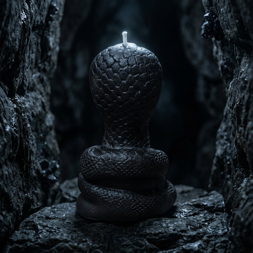 Black Cobra Candle