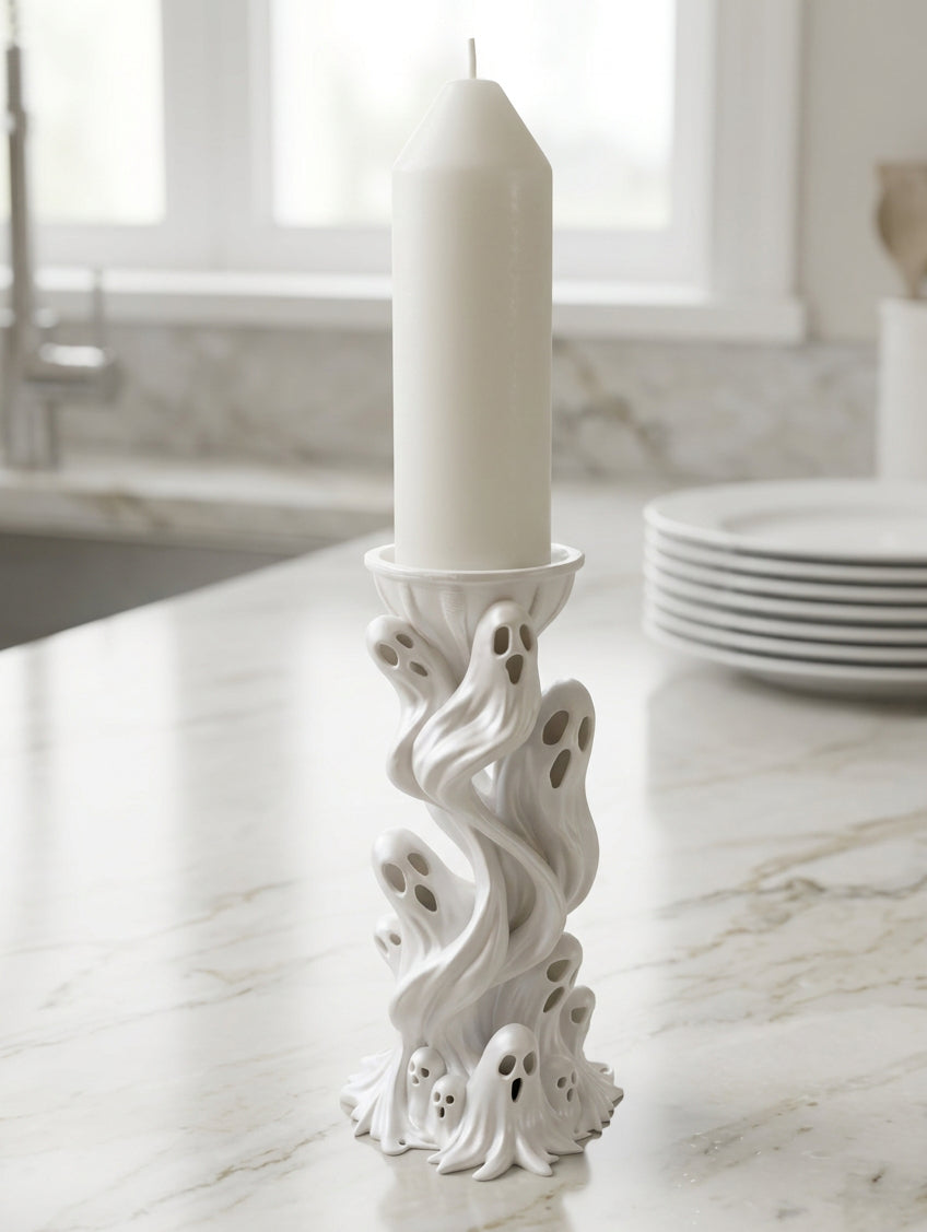 Ghostly Candle Holder