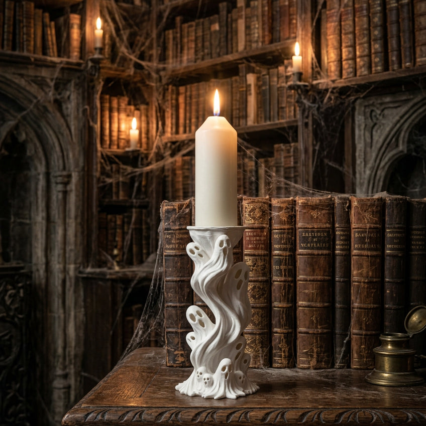 Ghostly Candle Holder