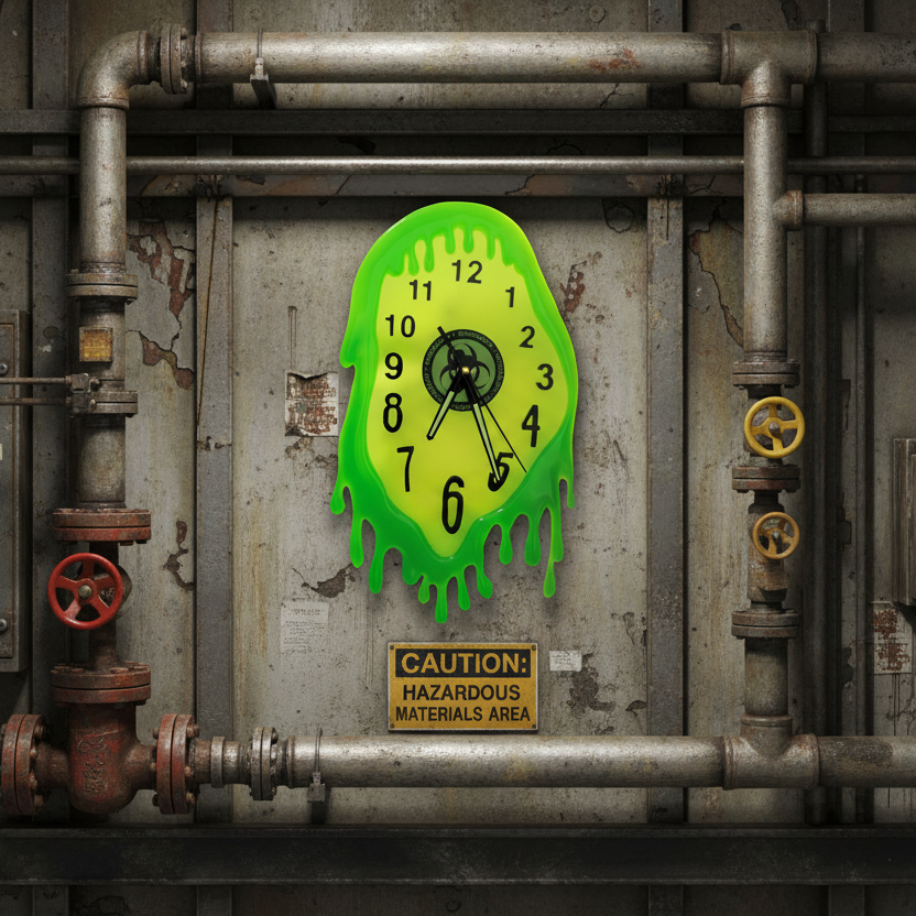 Biohazard Clock