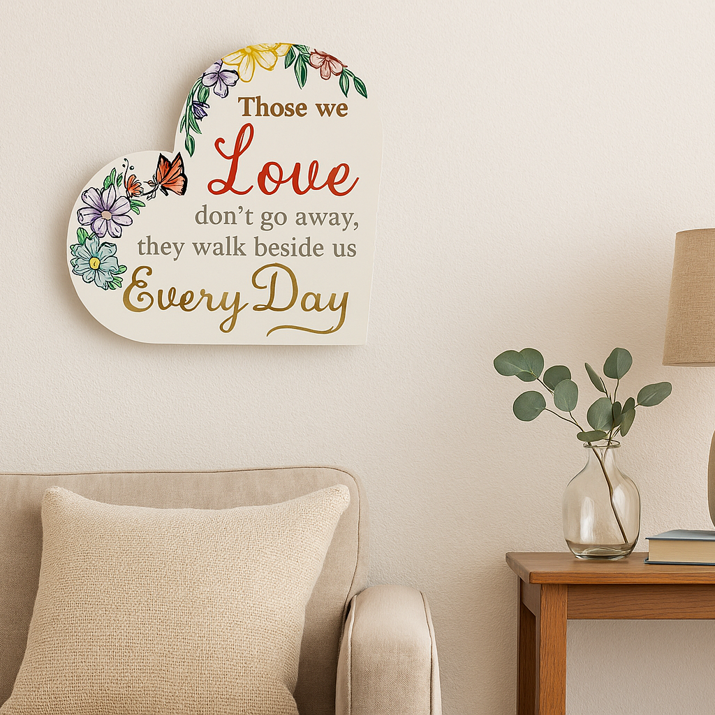 Heart W/Everyday Saying