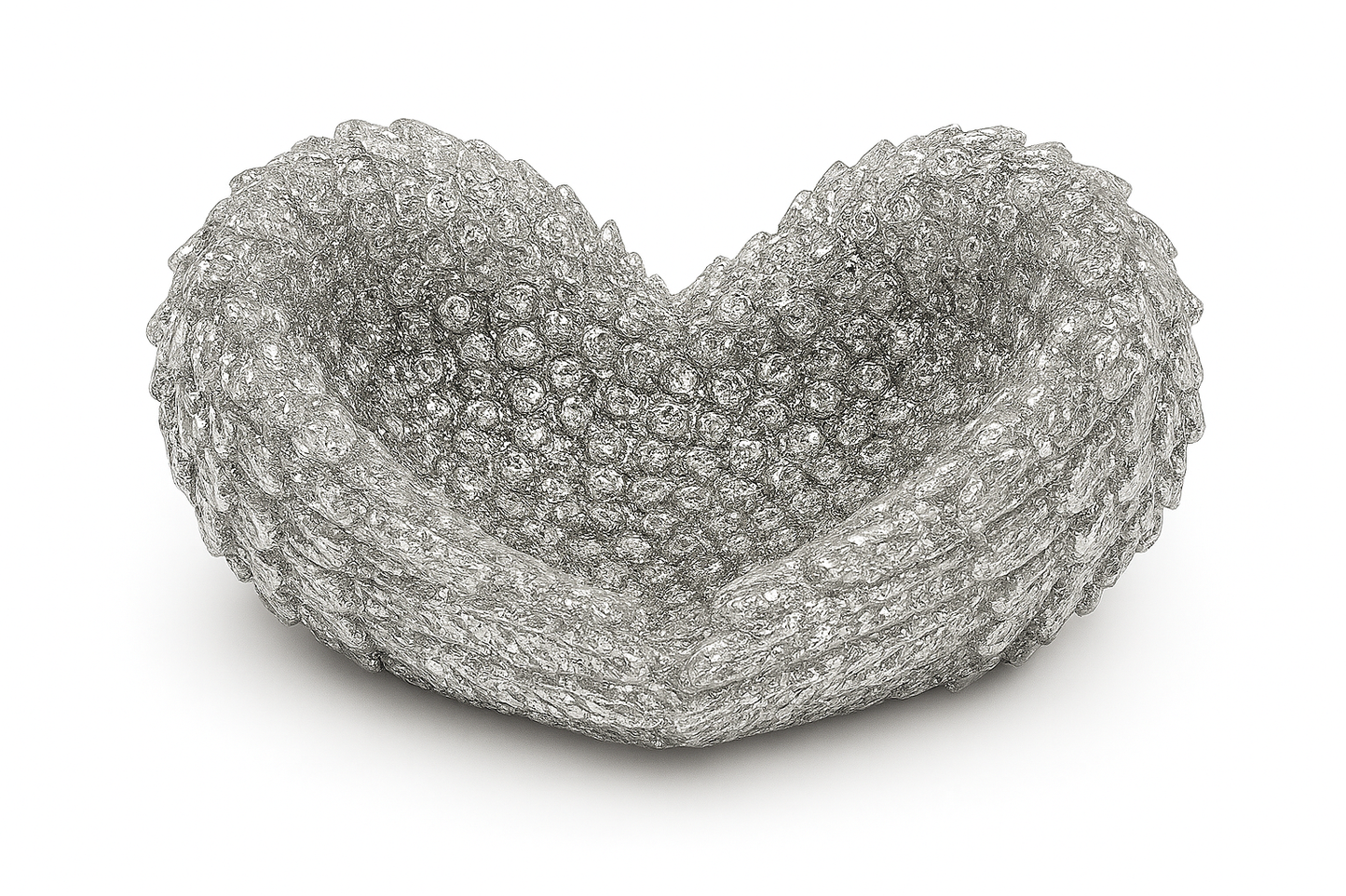 Angel Wings Dish Silver