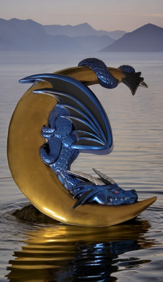 Dragon & Moon Wall Hanging