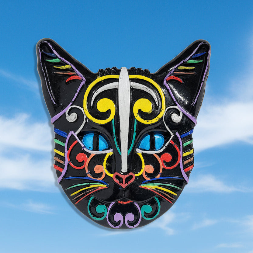 Cat Face Wall Hanging