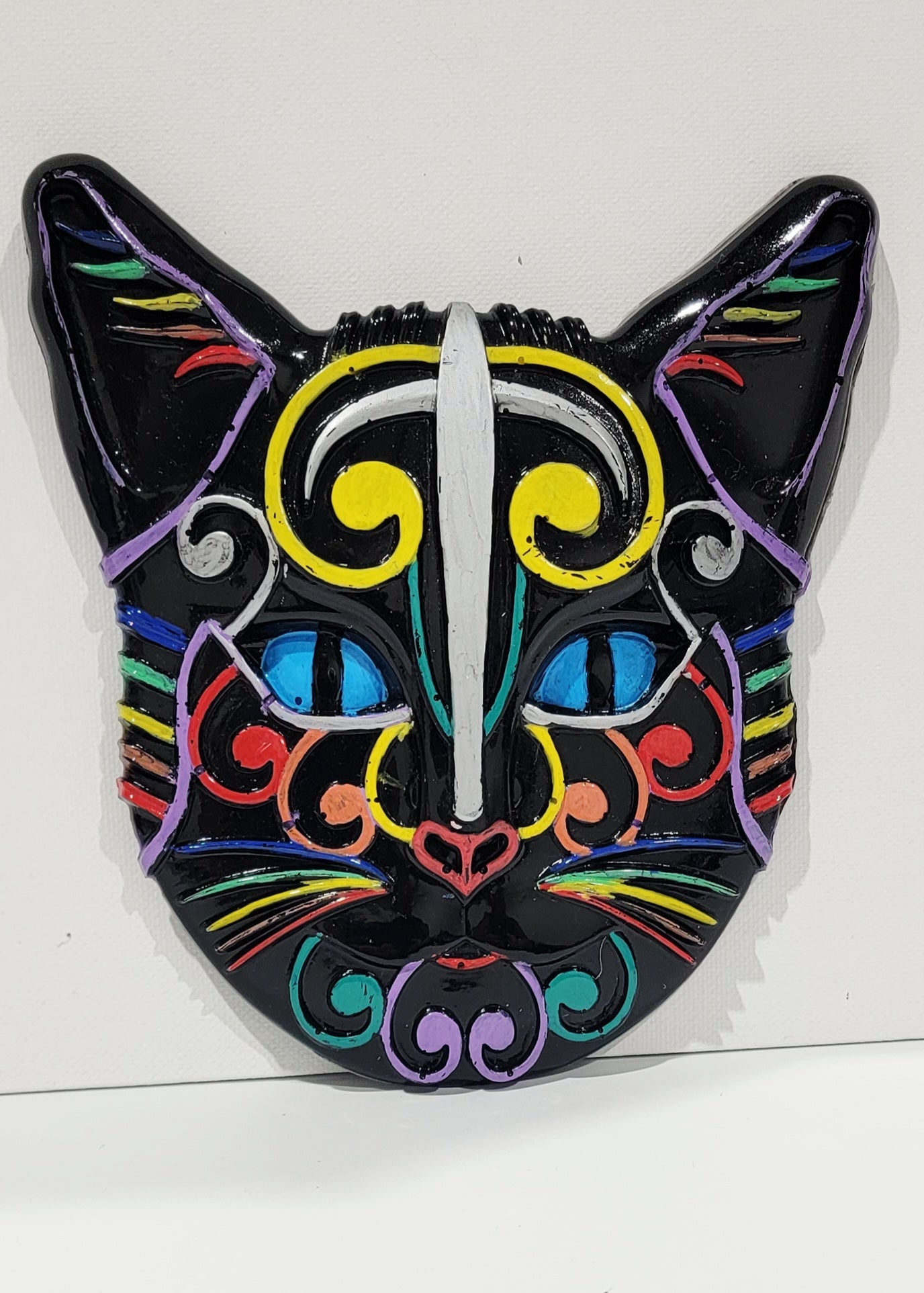 Cat Face Wall Hanging