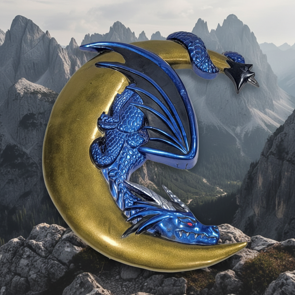 Dragon & Moon Wall Hanging